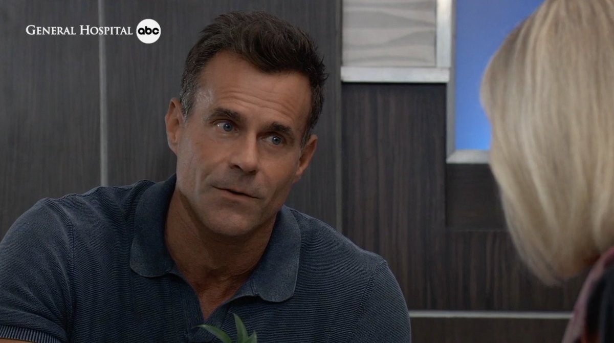 WATCH: Drew hedges his bets with Ava as Sonny and Laura unknowingly watch from afar. #GH