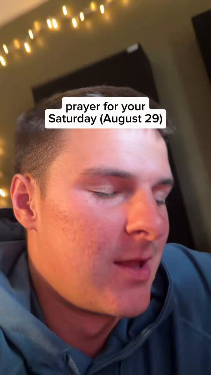prayer for your Saturday (August 29)