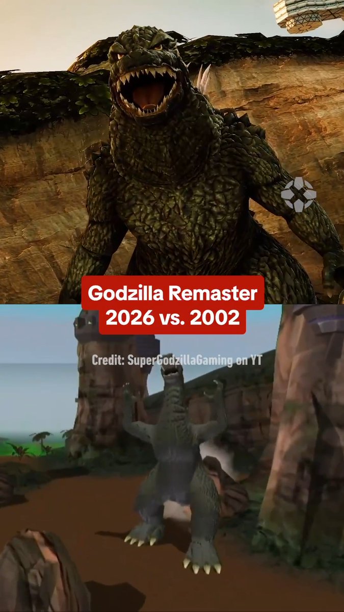 Godzilla: Destroy All Monsters Melee Remastered (2026) vs. Godzilla: Destroy All Monsters Melee (2002) #gamescom2026