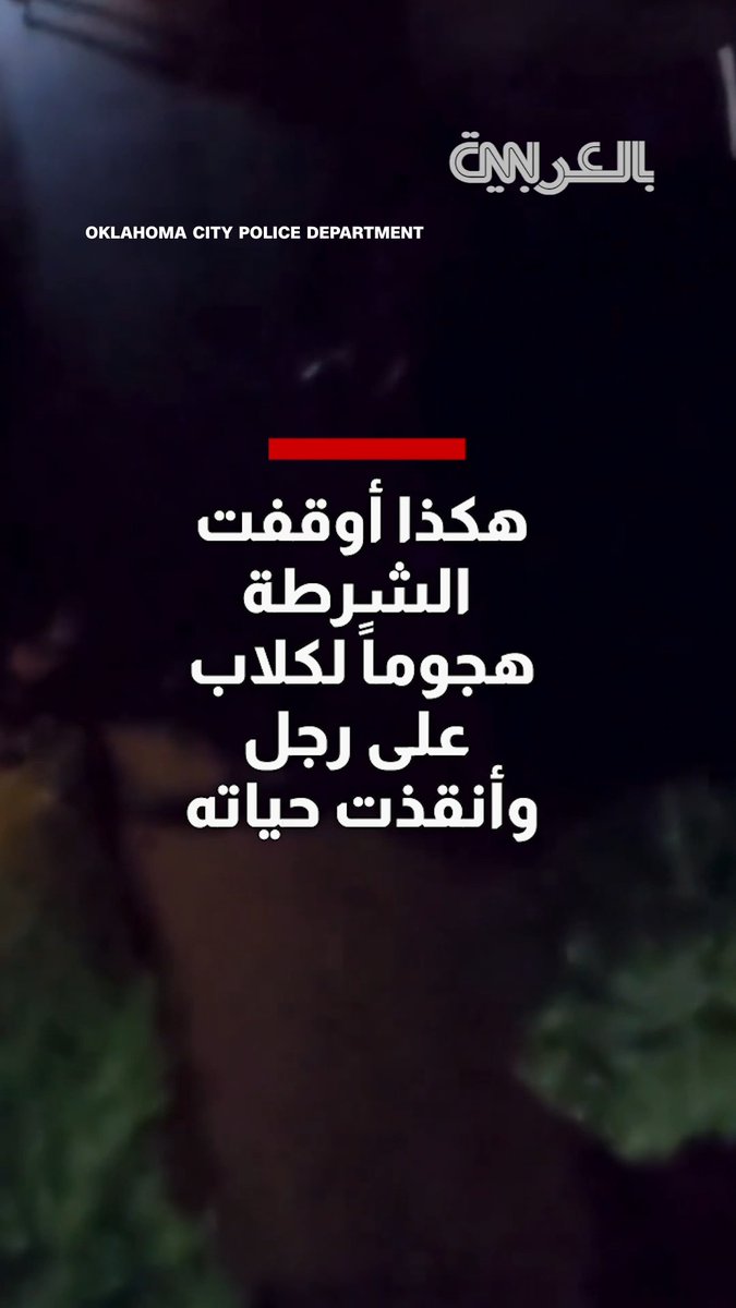 هكذا أوقفت مسيّرة تابعة للشرطة هجوماً لكلاب على رجل وأنقذته