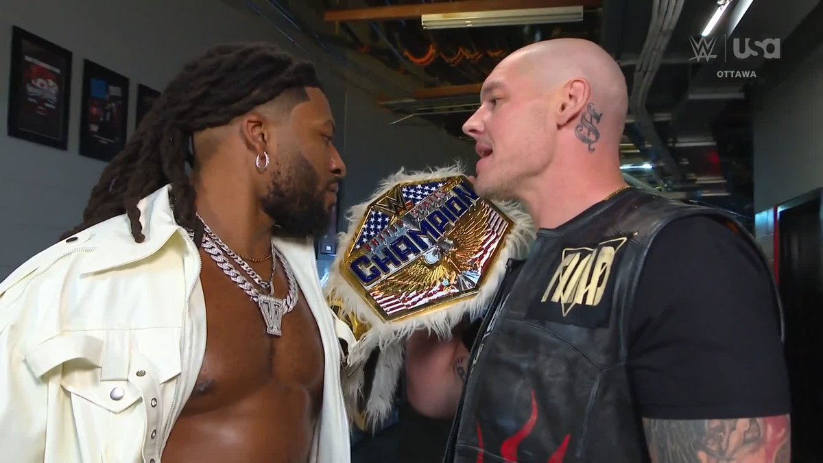 .CONCRETE BOY BOAT^ and Trick Williams are on the same page heading into #SNME, but Baron Corbin has other ideas! 😬