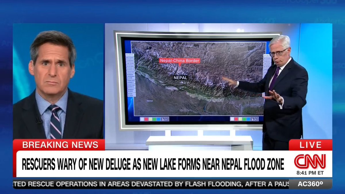 CNN's Tom Foreman explains how risk of a "barrier lake" flood is adding new danger to rescue operations in Nepal.