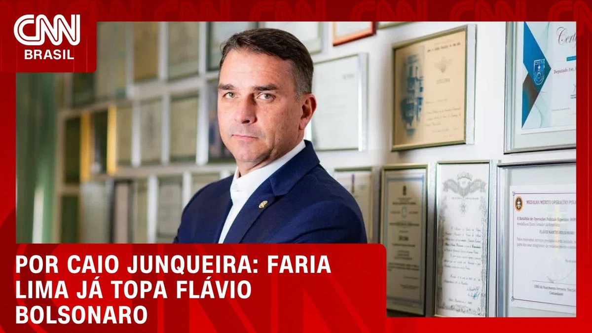 Faria Lima já topa Flávio Bolsonaro; assista #WW