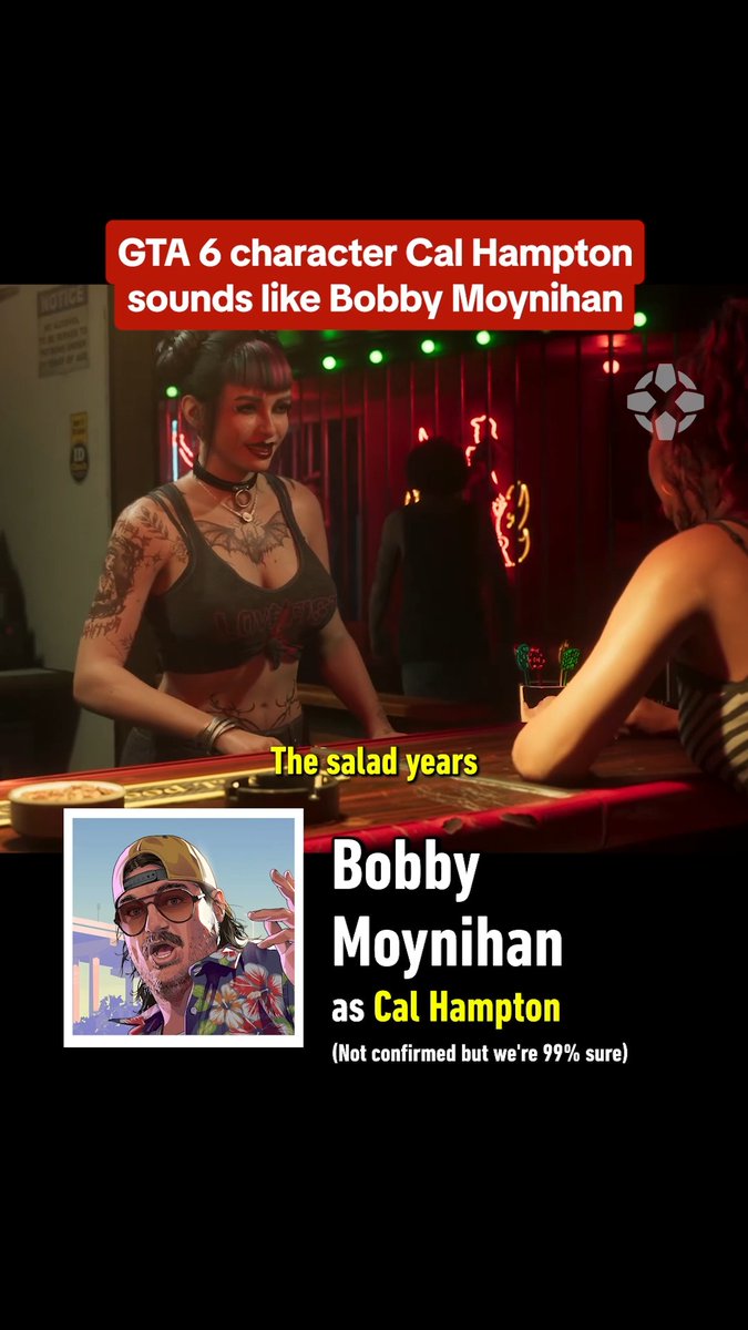 The GTA 6 extended look ends with a monologue from Cal, who is most likely portrayed by comedian Bobby Moynihan: