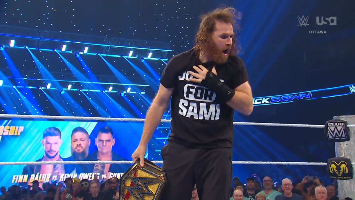 Amidst all the CHAOS, Sami Zayn stands tall! 😱 Sami Zayn is willing to do whatever it takes to be WWE Champion AGAIN!
