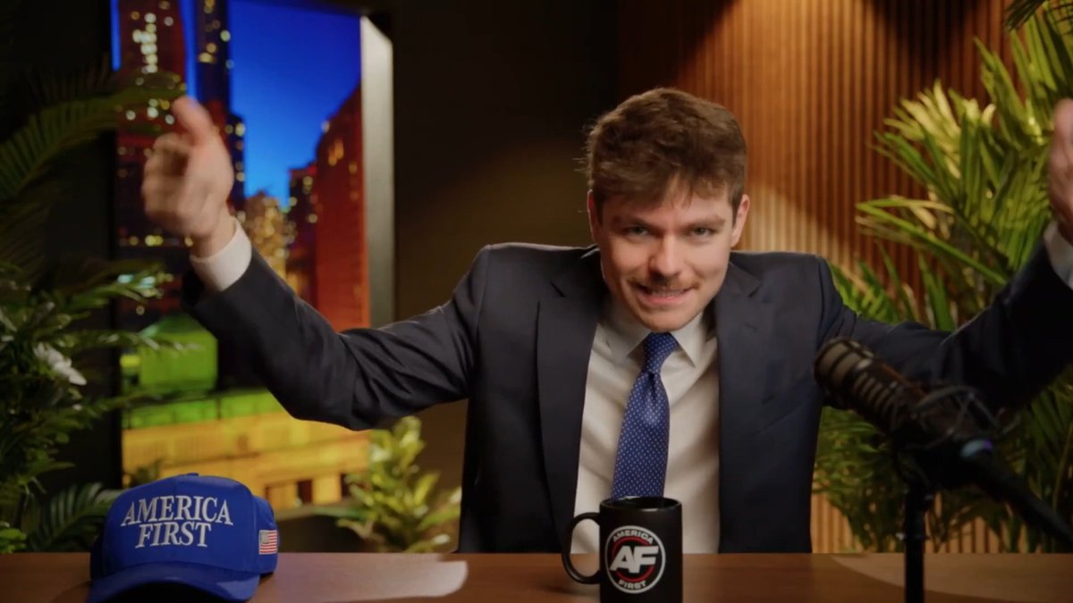 Nick Fuentes reminds everyone who comes from the third-world ghetto. "Jews are third world. Why do you think they're so obnoxious? Stephen Miller is a third worlder. Stephen Miller is from the shtetl. His parents are from the ghetto. His grandparents were kicked out by the czar, you know, by a real European civilization. They were in the ghetto doing the fiddler on the roof. They have no manners because they come from the third world. They come from the literal ghetto. Where do you think the word ghetto comes from? Jews cannot make technology. Jews are money changers, bullshit artists, psychopaths, charlatans, grifters, manipulators. Self promoters. They're like gypsies. They're like a traveling circus selling snake oil. Whites made everything, planes, railroads, cars, the radio, the telephone, the telegraph, whites, television, everything, whites."