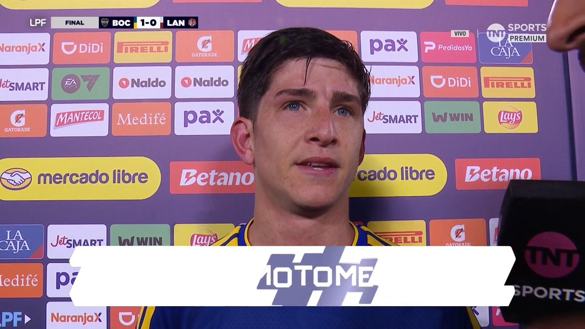 🗣️Tomás #Belmonte "Hicimos un partidazo, pero sufrimos hasta lo último, pudimos encontrar el gol, la victoria, 3 puntos y a seguir. Veníamos de estar defendiendo, me tocó llegar y Gracias a Dios me tocó meter, contento porque se me pudo dar el gol, es un logro para mi familia y mi novia que siempre me banca, Gracias a Dios. Era muy importante ganar hoy en casa con nuestra gente, contento por los 3 puntos, pero ya mañana pensar en Vélez. Esta victoria es para Tomi #Aranda, va a volver más fuerte".