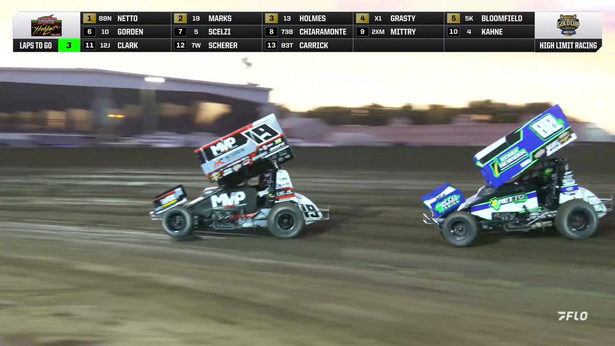 ‼️ A 5th-to-1st heat race for Brent Marks at the Gold Cup! High Limit Racing #HighLimitRacing #GoldCup72