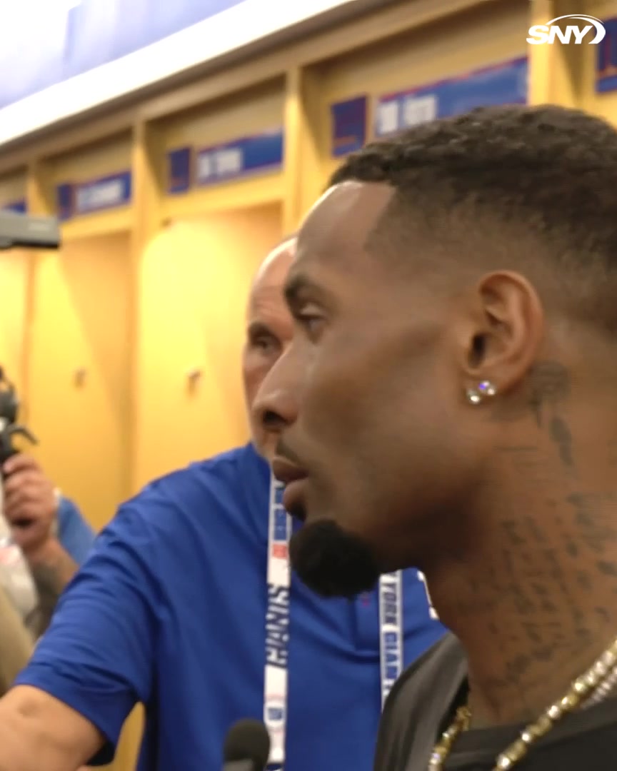 Odell Beckham Jr. is asked to reflect on his 2015 confrontation with Josh Norman: "Let's just say there was a lot of things that went on...that happened to bring the competitor out of me"