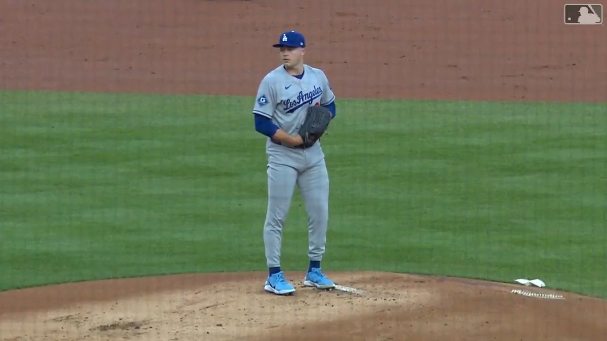 ⚾️タリク・スクーバルが移籍後 初めてデトロイトに帰ってきた！ 古巣相手の初登板は 6回1失点7奪三振の好投👏 👉スクーバルに勝敗はつきませんでしたが、 #ドジャース が2-1で勝利！連敗を3で止めています