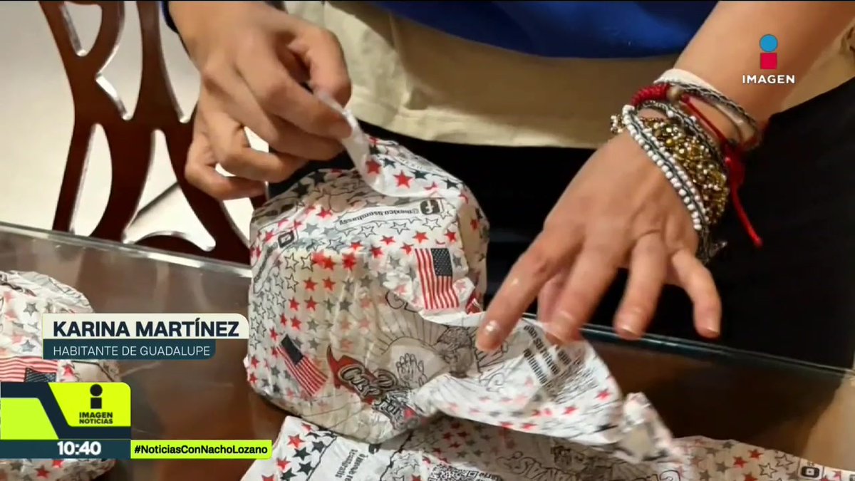 ¿Quién repartió en Guadalupe, #Zacatecas, el papel para envolver las tortillas con la propaganda antimigrante de #EUA? #ImagenNoticias visitó las tortillerías de la zona y esto fue lo que nos contaron comerciantes y habitantes:
