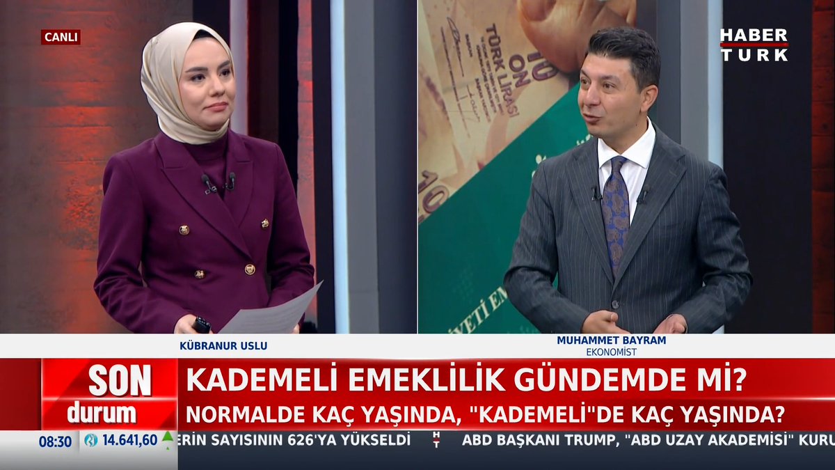 📌Kademeli emeklilik tam olarak nedir? Düzenleme olursa kimler yararlanır, kimler kapsam dışı? Ekonomist Muhammet Bayram #BurasıHaftasonu'nda Kübranur Uslu'ya anlattı.