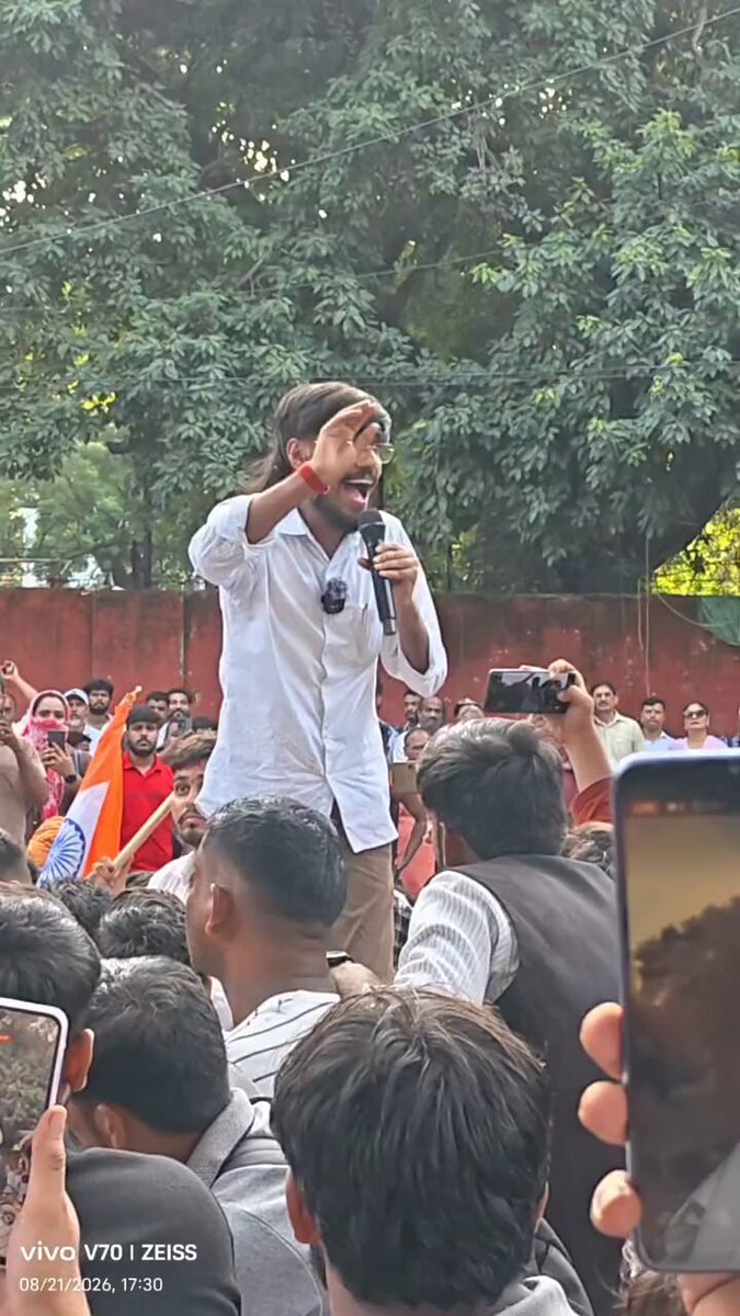 This guy has the potential to outshine Kanhaiya Kumar and become a much bigger political voice, If Gc leaders give him the right support and platform, this could be a name to watch in Indian politics. Aditya Raj Singh — one of the faces of the Reservation Reform movement.