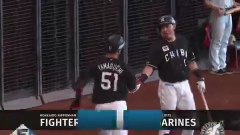 またもホームラン👀 4試合連続弾💪 千葉ロッテ 山口航輝 選手の第27号ソロホームラン🌈