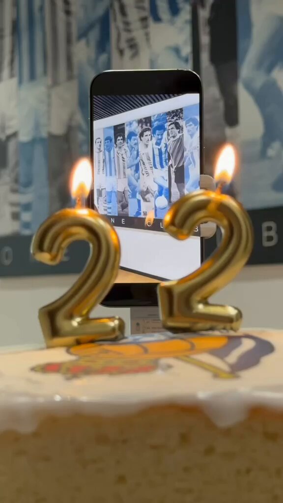 🎂 Zorionak, Orri! A celebrar los 𝟮𝟮 en Anoeta. 🤙