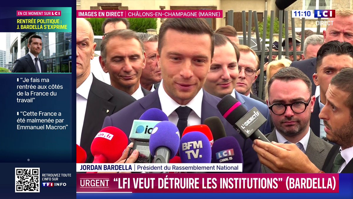 Jordan Bardella : "Nous allons proposer le plus grand plan de nettoyage des finances publiques et de lutte contre le gaspillage de l’argent public"
