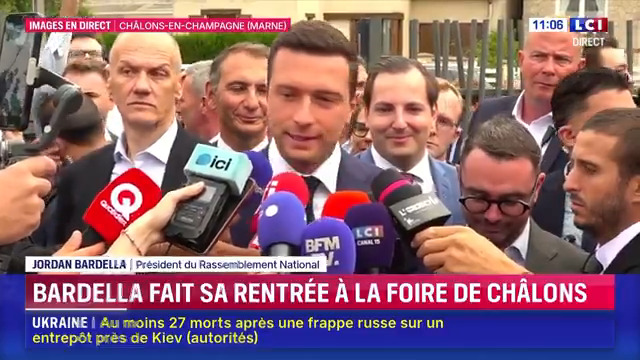 Avec Marine Le Pen et les cadres du RN, nous avons beaucoup travaillé sur le programme de redressement de notre pays que nous allons proposer aux Français. Je me réjouis d'entrer en campagne parce que nous pouvons gagner cette élection présidentielle ! #Châlons