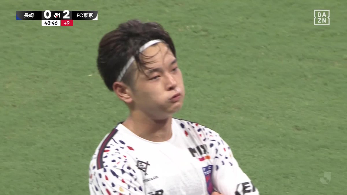 豪快に振り抜いた🔥🔥 本間至恩がトラップで剥がし右足一閃 公式戦2戦連続ゴールで波に乗る🌊 🇯🇵明治安田J1リーグ第4節 🆓長崎×FC東京 ※無料配信 #Jリーグ #だったらDAZN