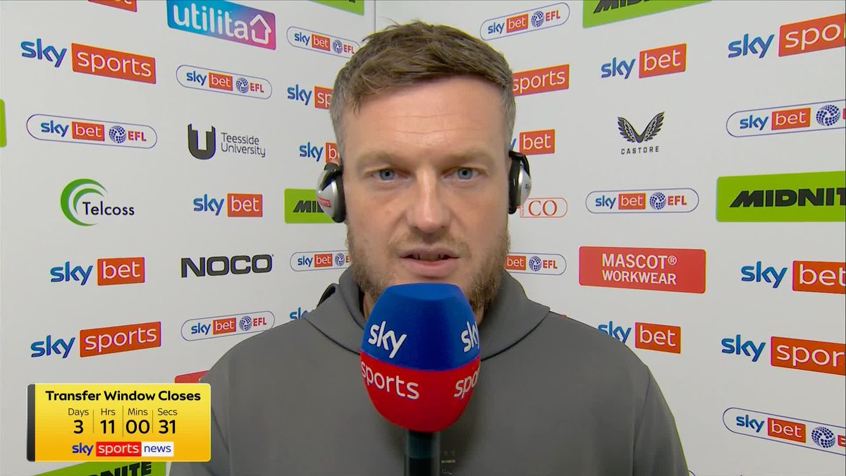 “We have a briliant squad” 🌟 Middlesbrough boss Kim Hellberg is pleased with his squad after a busy transfer window ✍️