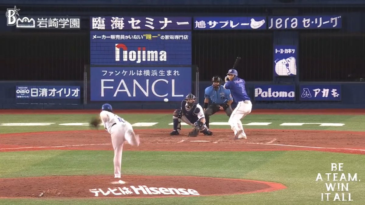 現在通算147ホールドで球団記録に並んでいる #伊勢大夢 選手が、7回のマウンドに上がり無失点に抑える!⚡ 7回表 DB 1 - 0 D #限界のその先へ #baystars