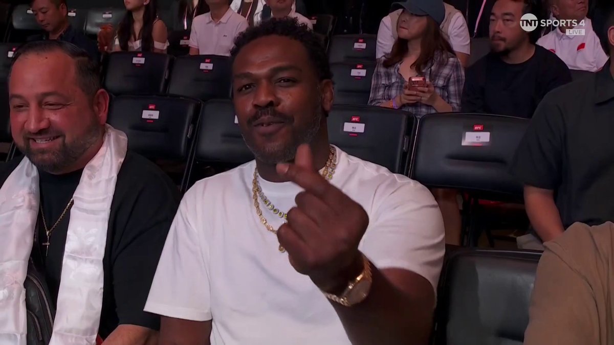 Jon Jones is in Shanghai! 🐐 #UFCShanghai | Stream TNT Sports on HBO Max