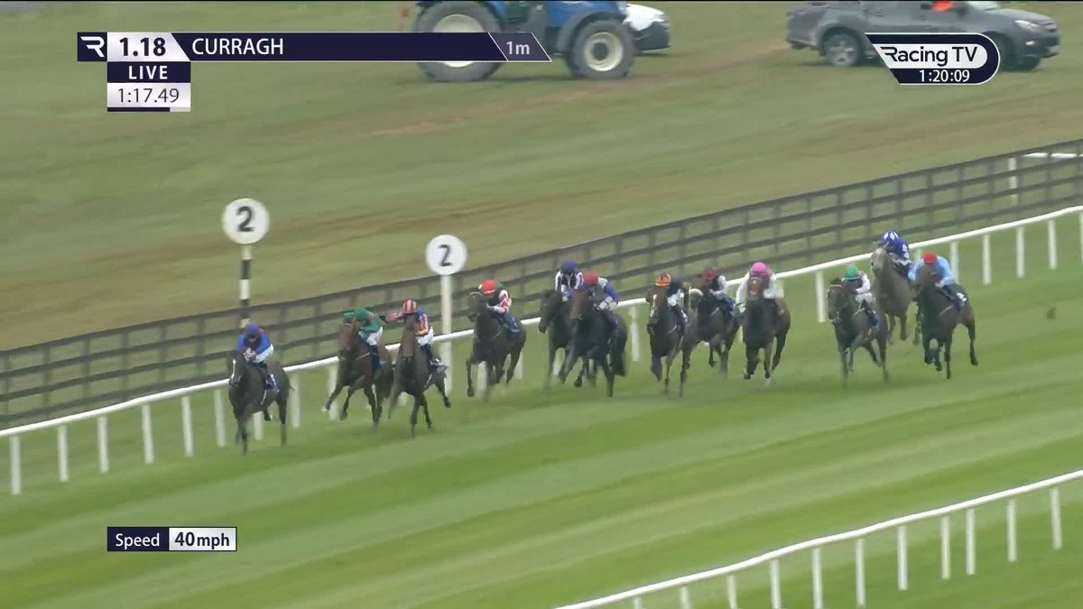 No sweat for Darkness Falls 🌬️ The Curragh Racecourse | Coolmore