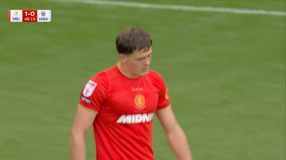 Middlesbrough lead! Will Lankshear has the easiest of tasks to tap home after Morgan Whittaker's effort hit the post 🔥