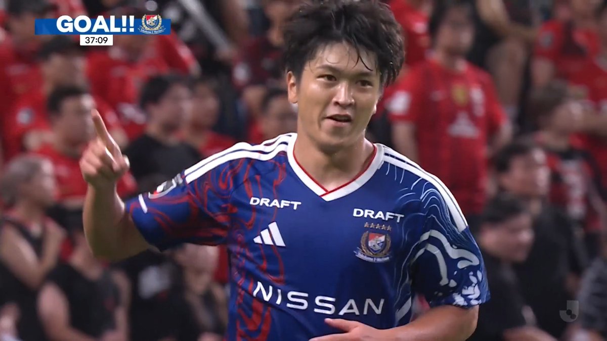 ／ ストライカーがゴールをこじ開けた ＼ #松村晃助 選手の鋭い縦パスを #谷村海那 選手がトラップし反転シュートで先制点を奪う #fmarinos｜#Jリーグ