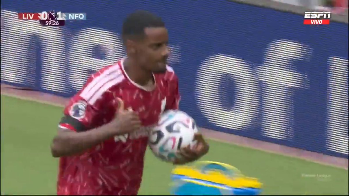 "Isak": Por su gol a Nottingham Forest en la #PremierLeague