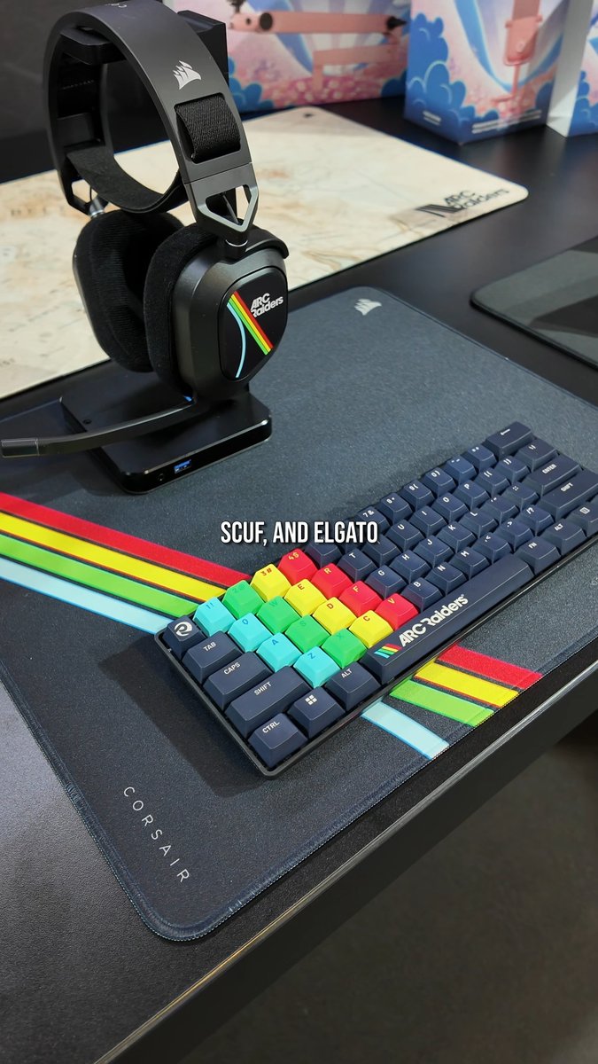 Check out our collab with Arc Raiders at Gamescom 2026 #corsair