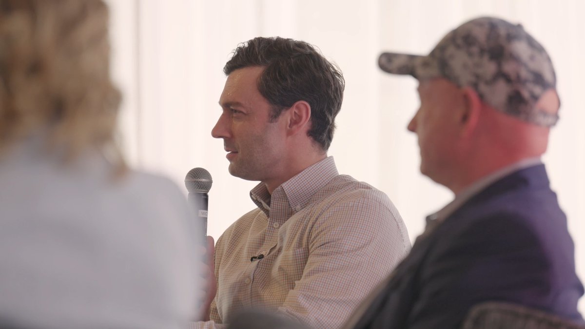 Ossoff: It's tragic that here in Georgia in the year 2026, in some ways, one of the central questions of the U.S. Senate race is whether white nationalism belongs in the United States Senate. We're so much better than this.