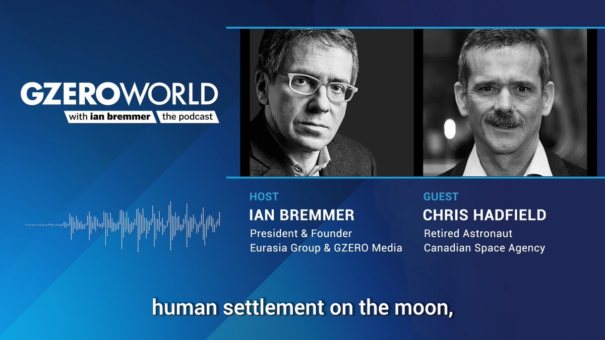 We know how to get to the Moon. But could humans actually live there? Astronaut Chris Hadfield tells Ian Bremmer about the enormous challenges of establishing a permanent lunar outpost – from keeping the lights on through long lunar nights to whether humans can develop normally in one-sixth of Earth’s gravity. Listen to the full conversation on the #gzeroworld podcast, wherever you get your podcasts.