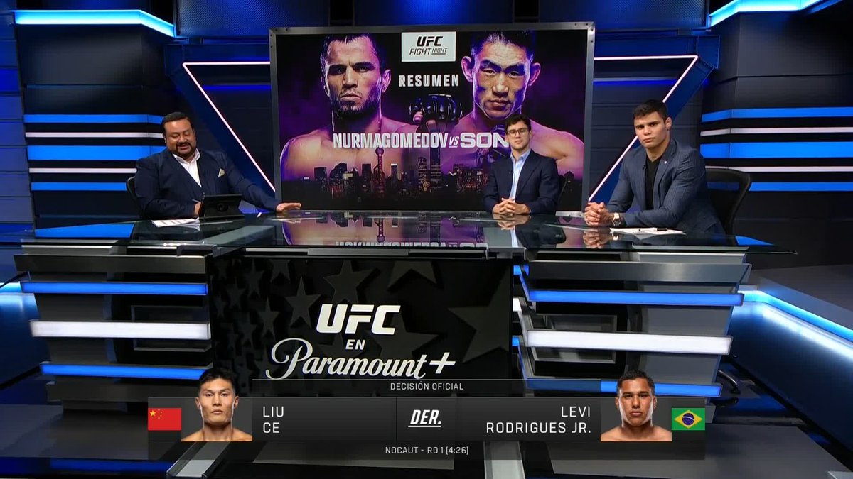 Las cosas se pusieron mal para el brasileño Rodrigues Jr. 💥 Liu Ce consiguió un nocaut fulminante que mandó a dormir a su rival 😮💨 #UFCShanghai | Ver en vivo por Paramount+ Deportes
