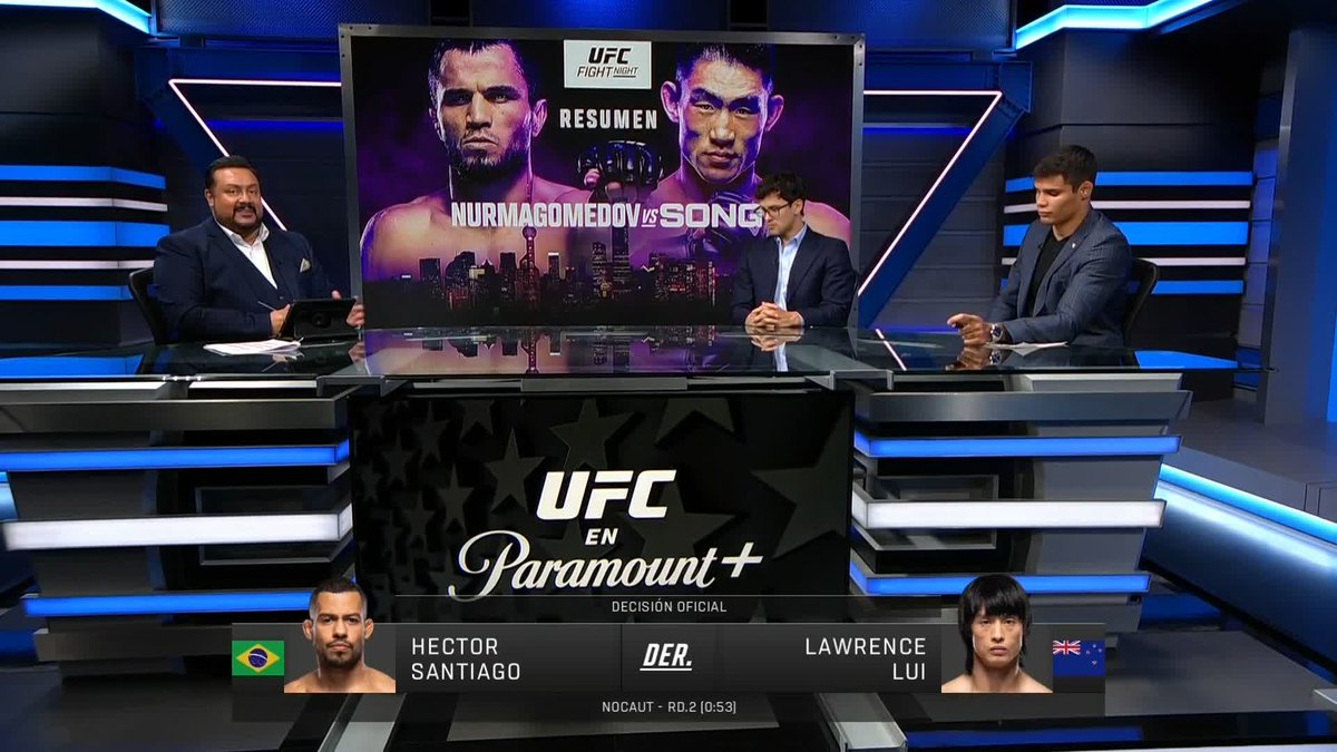 🇧🇷 Héctor Santiago se lleva la victoria con un nocaut sorprendente en el segundo round #UFCShanghai | Ver en vivo por Paramount+ Deportes