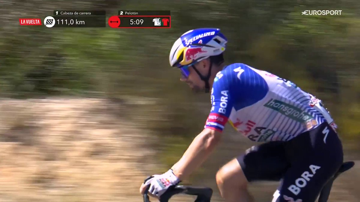 🚴🇪🇸 | We zijn live met de achtste etappe van de Vuelta. De start van de rit is alles behalve rustig verlopen, want Primoz Roglic is al in aanraking gekomen met het asfalt.. 🤕😅 #LaVuelta26 Koers 👀 HBO Max