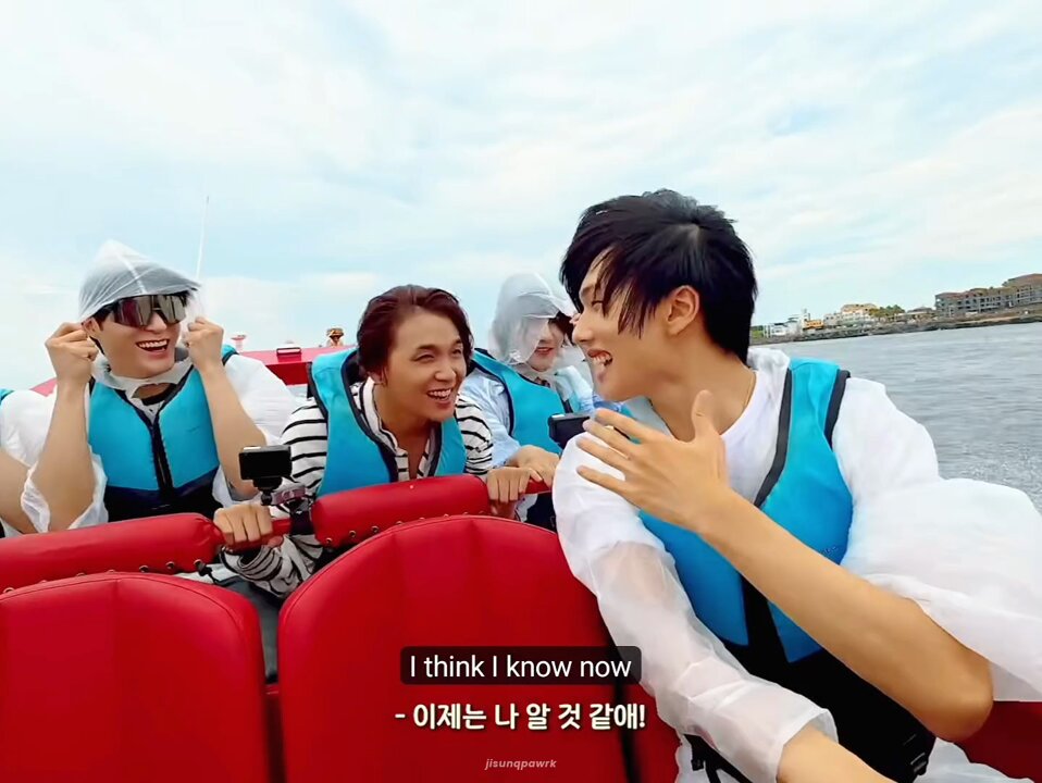 jisung was TOO excited he started a solo concert singing dive into you and be yapping about random thing on the speed boat (ft the happy audiences jeno + haechan) 😭😭😭😭😭😭😭😭😭😭😭😭😭😭