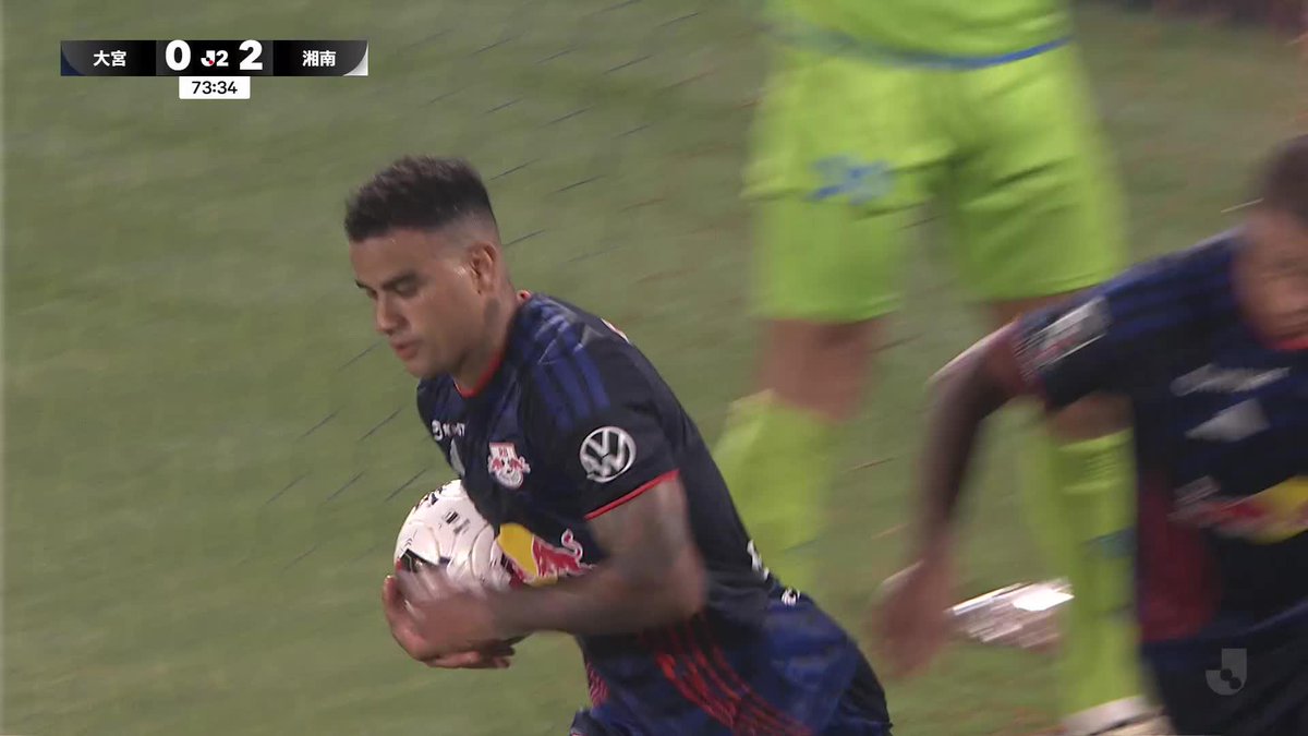 🎦 ゴール動画 🏆 明治安田J2リーグ 🆚 大宮vs湘南 🔢 1-2 ⌚️ 74分 ⚽️ カルリーニョス ジュニオ(大宮) #Jリーグ