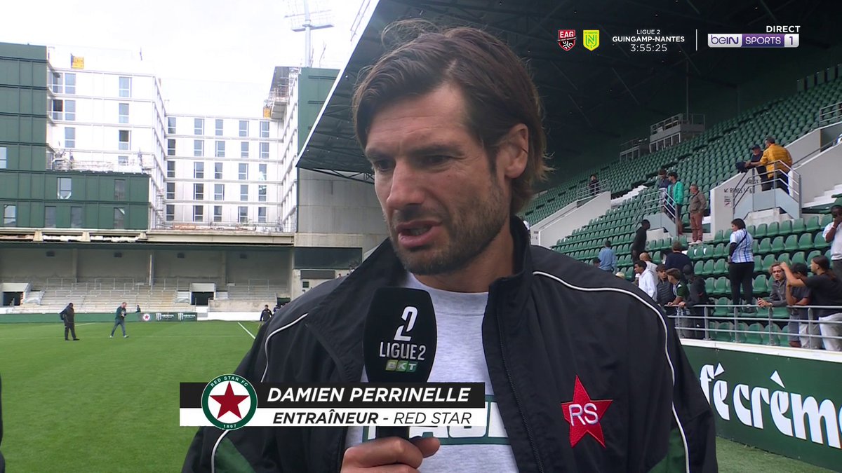 ⚽️ #Ligue2BKT 🗣️Damien Perrinelle : « On a joué un football attractif, et ce qui nous a manqué, c’est la concrétisation. » #beINLIGUE2