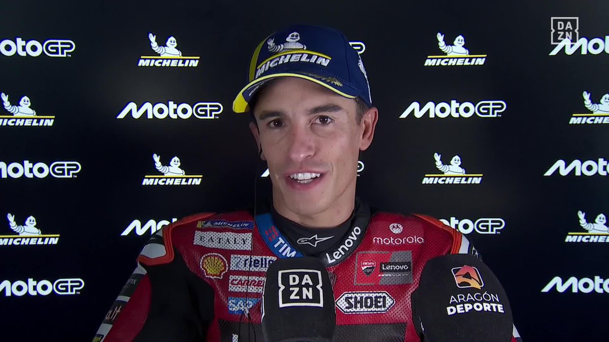 ¿Es la carrera del domingo un 'todo o nada' para Marc Márquez? 🤔 "Hay momentos donde hay que arriesgar, sacar un poquito más..." #AragonGP 🇪🇸 #MotoGP 🏁