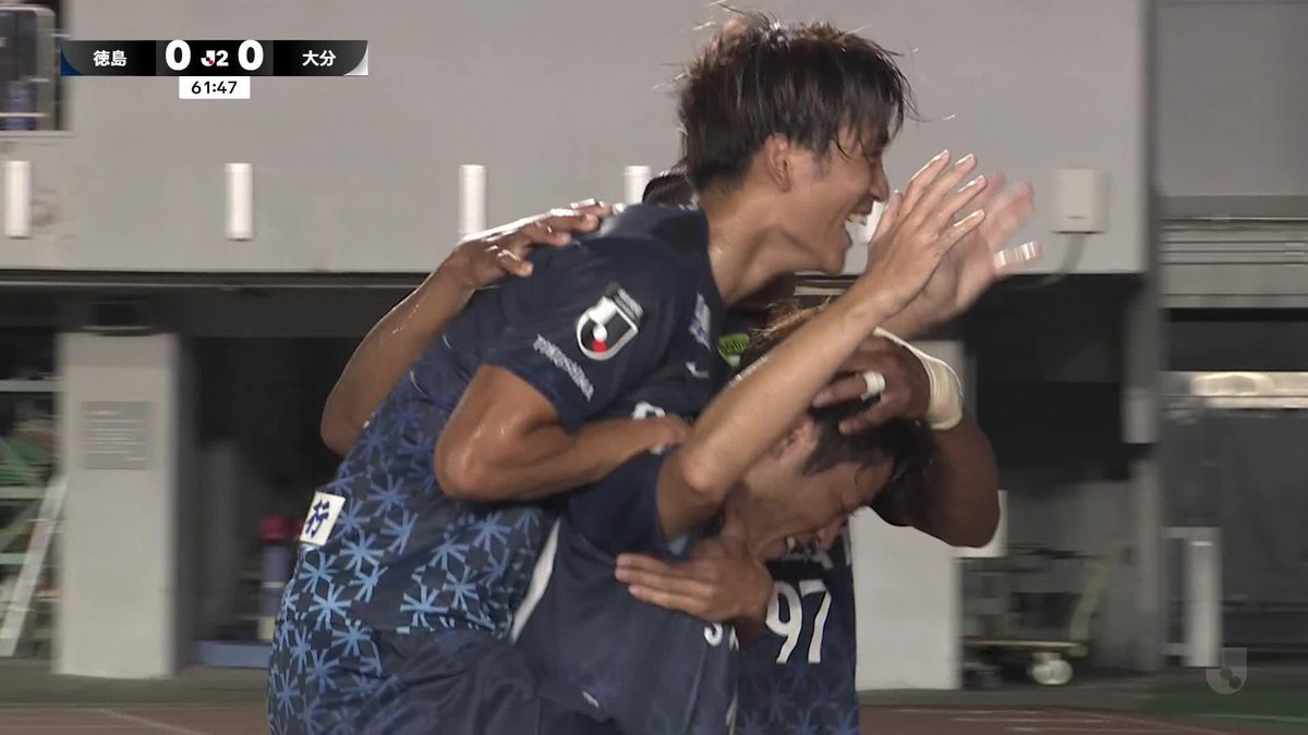 🎦 ゴール動画 🏆 明治安田Ｊ２リーグ 🆚 徳島vs大分 🔢 1-0 ⌚️ 62分 ⚽️ 高木 友也（徳島） #Ｊリーグ