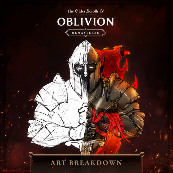 Timelapse of an incredible rendition of the Oblivion cover art by Creative Services Artist Faysal Mekhid.