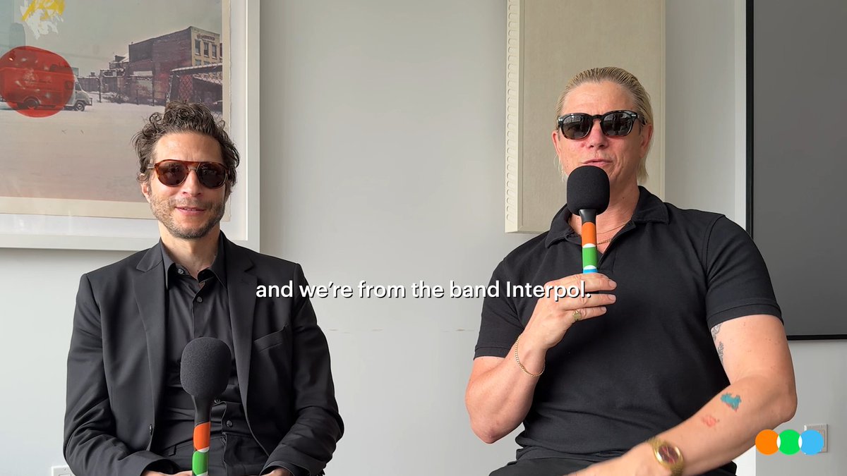 Four Favorites with Interpol 🎸 The band’s new album, This Mirror Weighs a Ton, is out now.