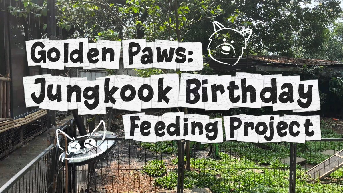 In celebration of Jungkook's birthday, we wanted to honor him in a way that goes beyond a single day of celebration. Inspired by his kind heart, generosity, and genuine love for animals, we dedicated this project to rescued stray dogs and cats who deserve care, comfort, and a second chance at life. Jungkook's affection for animals, especially his bond with Bam, serves as a beautiful reminder that kindness knows no boundaries. Through this initiative, we hope to share the love and warmth he inspires in us and extend it to those who cannot speak for themselves. Golden Paws: Jungkook Birthday Feeding Project As part of this year's birthday celebration for Jungkook, the Jungkook YouTube Streaming Fanbase proudly organized a donation drive for rescued stray dogs and cats currently under the care of an animal shelter in the Philippines. These animals, many of whom have experienced abandonment, neglect, illness, and hardship, continue to face daily challenges, especially during the changing weather conditions brought by both rainy and sunny seasons. The shelter is currently caring for more than 70 dogs and over 40 cats. While they are now safe from the streets, providing their daily nutritional needs remains an ongoing challenge. Through this project, we hope to help keep their little tummies full, improve their health, and provide comfort while they wait for the loving homes they deserve. For transparency, the following donation items have been provided to the shelter: • Dog Food (Adult) 20kg ₱1,600 × 18 sacks = ₱28,800 • Dog Food (Puppy) ₱85 × 30 cans = ₱2,550 • Cat Food Beef Liver ₱85 × 52 cans = ₱4,420 • Cat Food Tuna & Tuna Beef ₱85 × 25 cans = ₱2,125 • Assorted Treats for Dogs & Cats ₱50 × 20 packs = ₱1,000 Total Donation Value: ₱38,895 While food may seem like a simple donation, for these rescued animals it means nourishment, strength, recovery, and hope. Every sack, can, and treat contributes to their well-being and helps shelter staff continue their mission of caring for animals in need. Beyond providing meals, our greatest wish is that these dogs and cats eventually find families who will love them forever. We hope the sick and injured animals receive the treatment they need, regain their health, and experience a future filled with safety, comfort, and affection. We extend our heartfelt gratitude to everyone who supported this project and helped make it possible. Through the generosity of donors and the dedication of the Jungkook YouTube Streaming Fanbase, we are able to share kindness with vulnerable animals whose lives can be transformed through collective compassion. Inspired by Jungkook's love for animals, we are reminded that even the smallest acts of care can make a meaningful difference. As we celebrate his birthday, may we continue to spread kindness not only to one another but also to the animals who depend on human compassion. Together, we can give them comfort today and hope for a brighter tomorrow. Happy Birthday, Jungkook! Thank you for inspiring us to love more deeply, care more sincerely, and create positive change wherever we can. ❤️ #HAPPYJKDAY #JUNGKOOK #정국 #GoldenPawsForJK #JungkookBirthdayProject