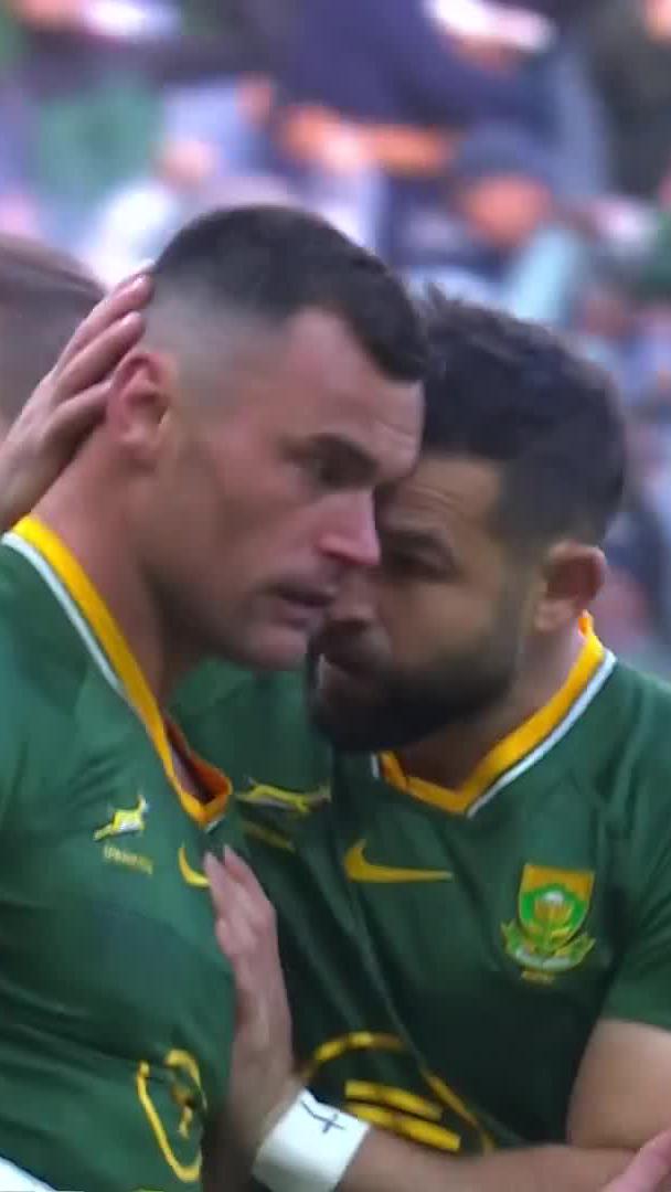 The all-important fast start 😤💥 Jesse Kriel is over the try line in under two minutes 🇿🇦🔥 📺 Stream #RugbysGreatestRivalry on DStv: