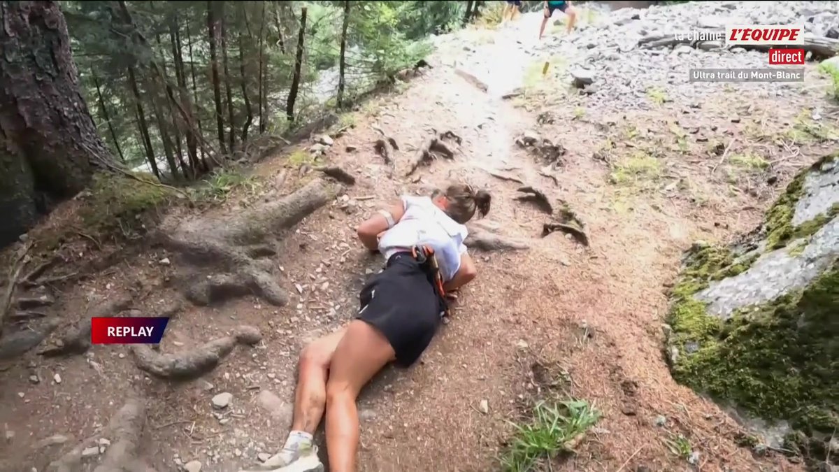 L'Hirondel chute encore ! La Française vit un calvaire sur les derniers kilomètres mais elle est toute proche de l'arrivée.