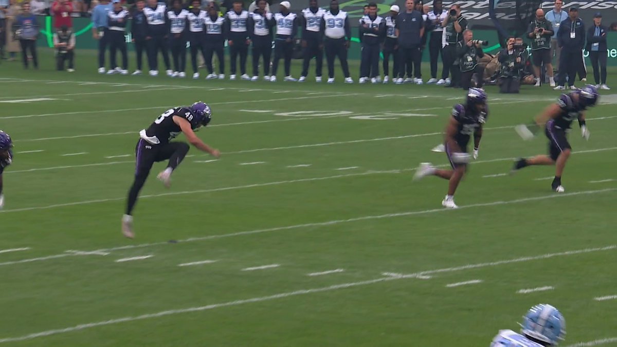 "We missed you very much, welcome back college football." 🥹