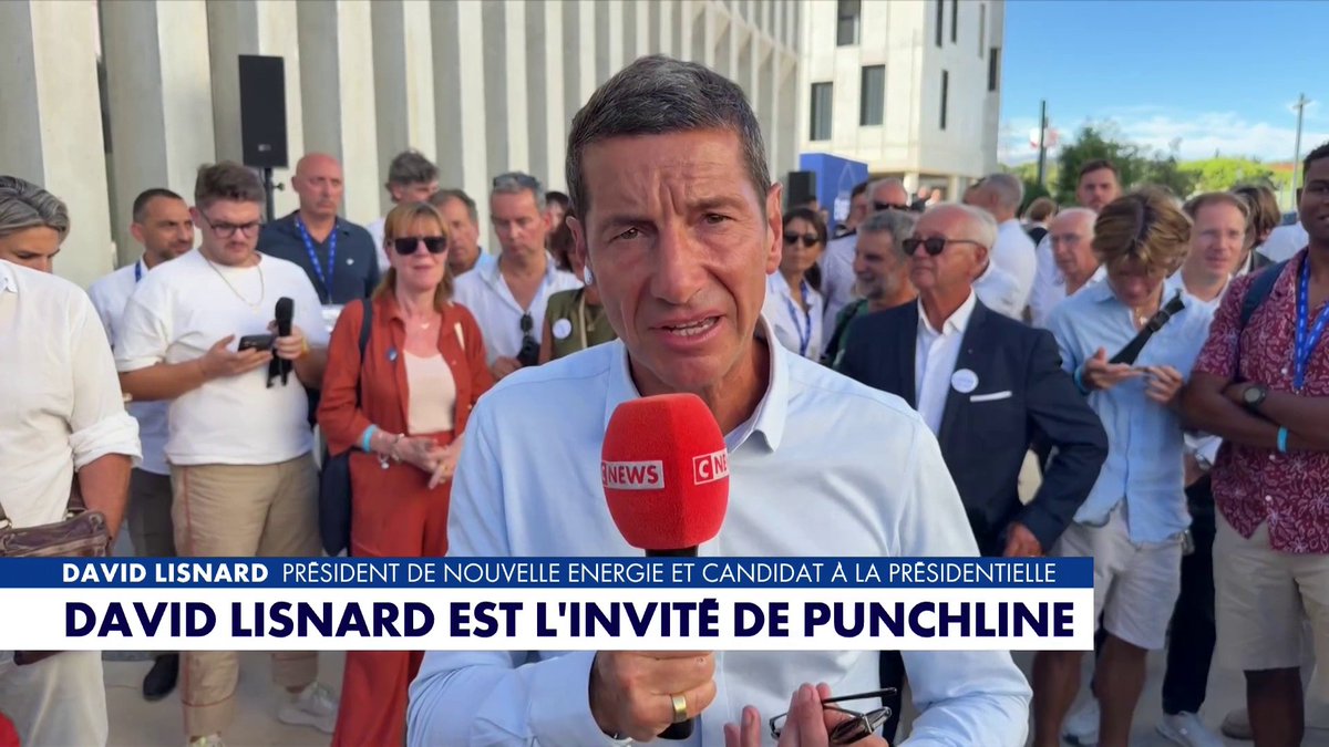 «Jamais je ne soutiendrai ceux qui nous ont mis dans le mur», affirme David Lisnard, candidat Nouvelle énergie à l’élection présidentielle, dans #PunchlineWE Toute l'info est à retrouver sur