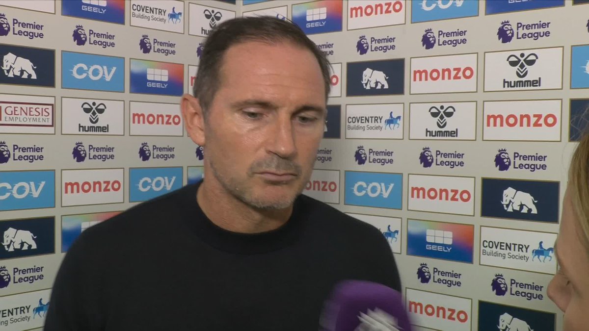 "Disappointing, we weren't decisive or quick enough with the ball" Coventry boss Frank Lampard was left frustrated after his side were beaten 1-0 at home by Hull 🔵