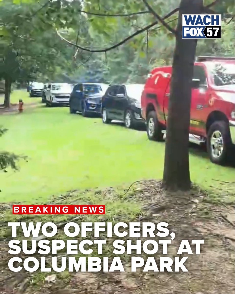 JUST IN: 2 police officers shot in Columbia, South Carolina.