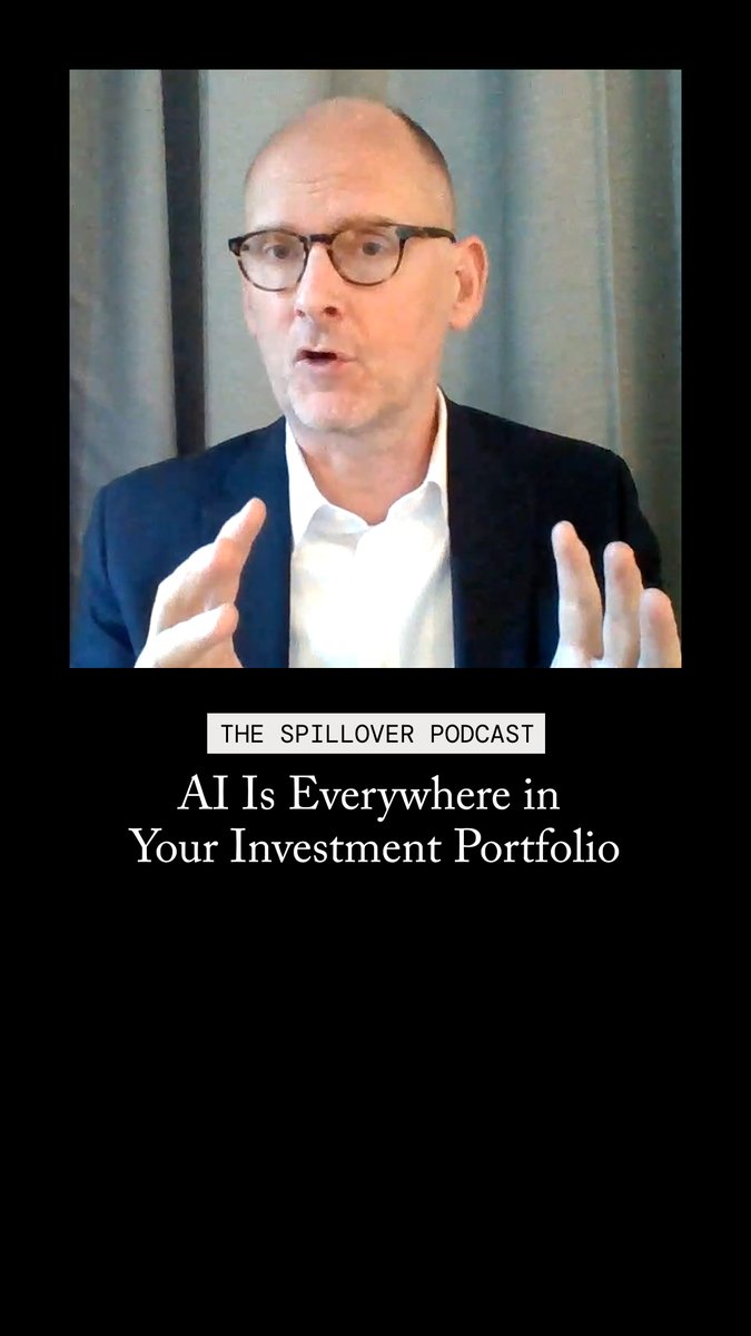 “The 60-40 [portfolio] was designed with hedging in mind,” says Torsten Slok, chief economist at Apollo, a global asset management firm. “The challenge is that today the 10 biggest stocks make up 40% of the S&P 500. In other words, most of the returns for the last 5 years in the S&P had basically been driven by AI.” According to Slok, the risk is that, “with hyperscalers also issuing more corporate debt, that [debt] also now depends on AI succeeding.” Watch or listen to the latest episode of The Spillover wherever you get your podcasts: